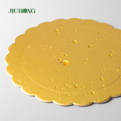 Imballaggio per alimenti dell'anti dell'acqua di esagono pranzo di Mini Cake Board Grey For