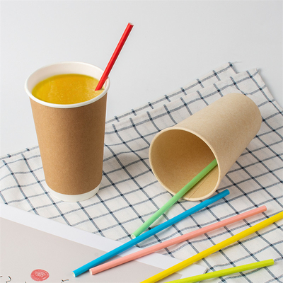 tè di termine tagliente 10mm Straw Individual Wrap della bolla di 12mm