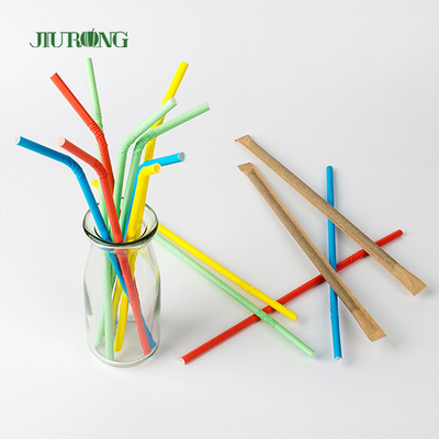 Bio- carta diritta su ordinazione che beve Straw For Coffee Boba Tea