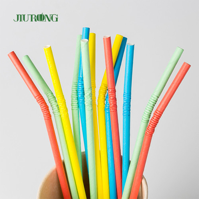 Bio- carta diritta su ordinazione che beve Straw For Coffee Boba Tea