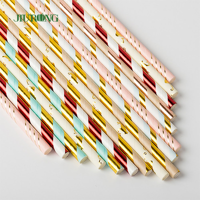 Carta kraft biodegradabile commerciale Straw For Christmas Party
