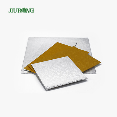 Birthday Party Cake Board usa e getta Rettangolo dorato Eco friendly