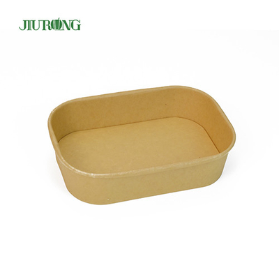 Ciotola da asporto in carta riciclabile impermeabile 1500ml Food Grade per insalata