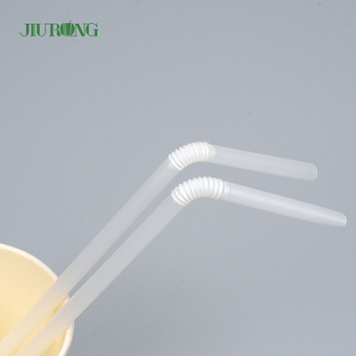 Cannucce biodegradabili ecologiche del Pla cannucce di carta 4.6*150mm per le bevande calde