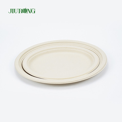 Contenitore per alimenti impermeabile con canna da zucchero da 7 pollici e 23 cm di diametro per sandwich con biscotti
