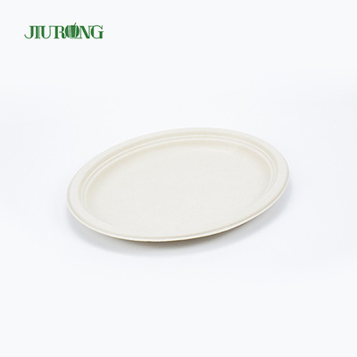 Contenitore per alimenti impermeabile con canna da zucchero da 7 pollici e 23 cm di diametro per sandwich con biscotti