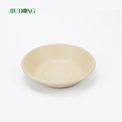 Contenitore per alimenti in bagassa di canna da zucchero per verniciatura Monouso Forma rotonda 175mm