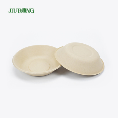Contenitore per alimenti in bagassa di canna da zucchero per verniciatura Monouso Forma rotonda 175mm