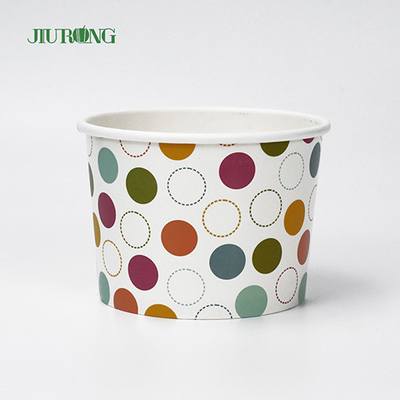 Bicchieri di carta biodegradabili per uso alimentare 18 once Eco friendly per gelato