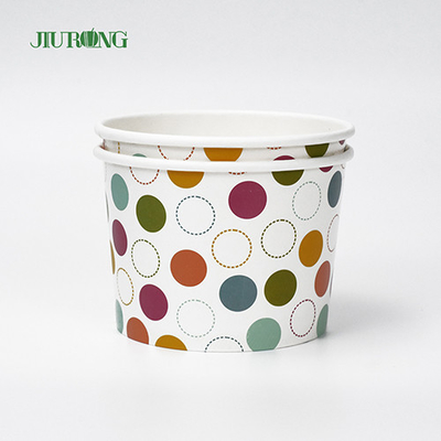 Bicchieri di carta biodegradabili per uso alimentare 18 once Eco friendly per gelato