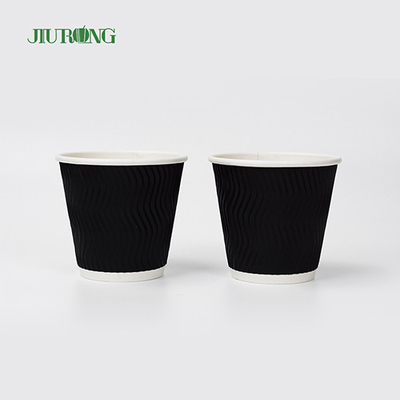 Cola Succo Tè Caffè Bicchieri di Carta Biodegradabili 4oz 6.2cm Commestibile