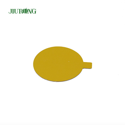 Commestibile eliminabile di Eco del bordo della torta della carta dell'oro 97*83mm