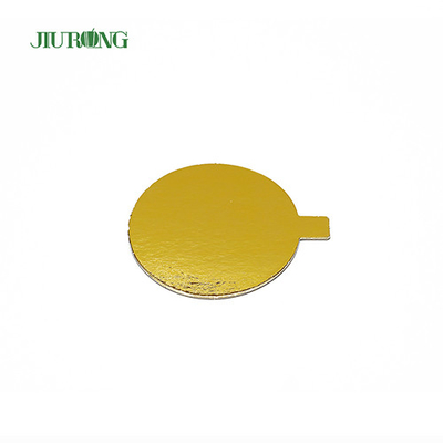 Commestibile eliminabile di Eco del bordo della torta della carta dell'oro 97*83mm