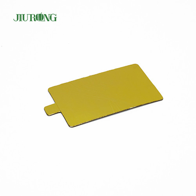 90 mm Gold Cake Board monouso