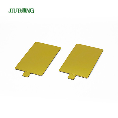 90 mm Gold Cake Board monouso