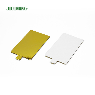 90 mm Gold Cake Board monouso