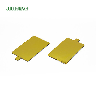 90 mm Gold Cake Board monouso