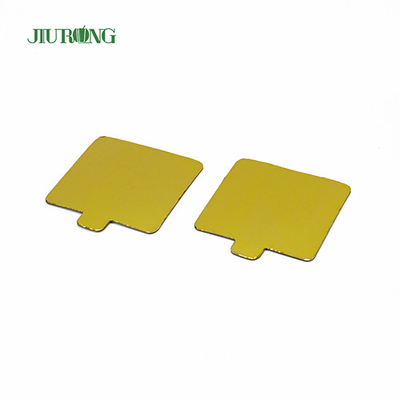 100*65mm Riutilizzabile MDF Rettangolare Cake Board Monouso Antigrasso