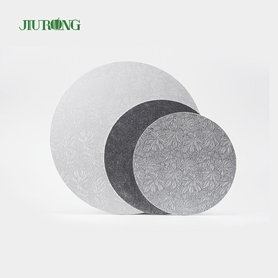 MDF ondulato carta oro rotondo torta bordo 10 pollici riciclabile JIURONG