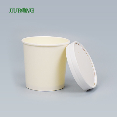 La carta su ordinazione del gelato del commestibile ciotole la cassaforte per microonde 8 OZ Eco amichevole