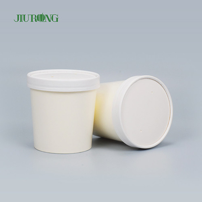 La carta su ordinazione del gelato del commestibile ciotole la cassaforte per microonde 8 OZ Eco amichevole