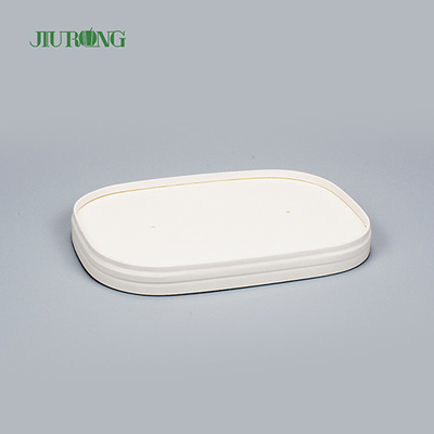 Ciotole di carta ecocompatibili riciclabili monouso ODM OEM con doppio rivestimento in PE