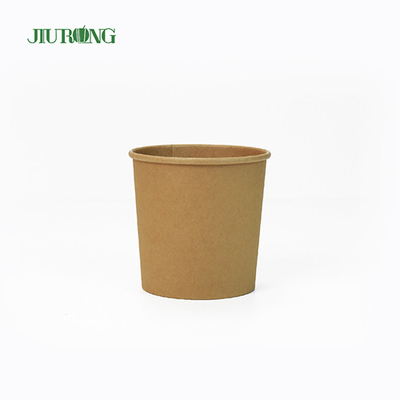 La carta kraft eliminabile biodegradabile lancia un rivestimento UV da 26 OZ per insalata