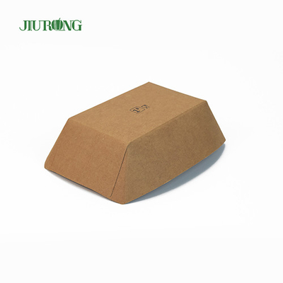 Scatole per il pranzo in carta ondulata monouso Biodegradabili con stampa LOGO personalizzato ODM