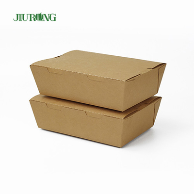Contenitori da asporto biodegradabili ecologici Scatola per sushi in carta da 2100 ml