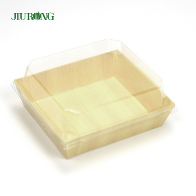 Vassoio di sushi di carta per contenitori di cibo biodegradabile riciclato 180 mm per negozio di alimentari
