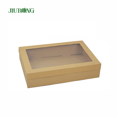 Scatole per imballaggio da asporto ecologiche con rivestimento UVContenitore per snack da 1200 ml