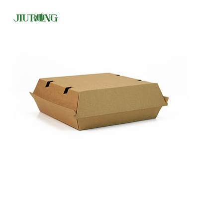 Flauto F Contenitori da asporto ecologici Barchette per alimenti in carta marrone da 700 ml