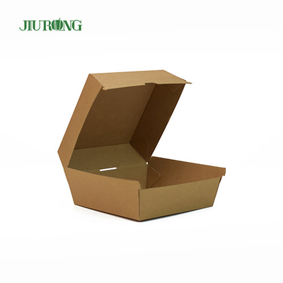 Confezione da asporto ecologica a lingua singola Carta kraft riciclata 1600 ml
