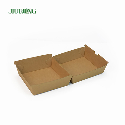 Confezione da asporto ecologica a lingua singola Carta kraft riciclata 1600 ml