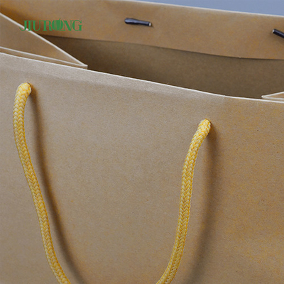 Sacchetti di carta kraft biodegradabili da asporto altezza 320 mm Sacchetti kraft ecologici