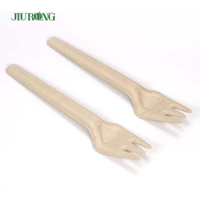 Cucchiaio forchetta coltello per bagassa di canna da zucchero personalizzato biodegradabile posate usa e getta
