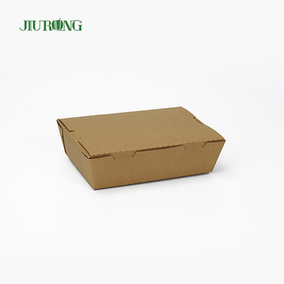 Contenitore per alimenti in carta monouso biodegradabile 900ml Riciclabile