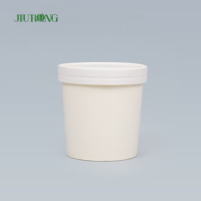 La carta su ordinazione del gelato del commestibile ciotole la cassaforte per microonde 8 OZ Eco amichevole